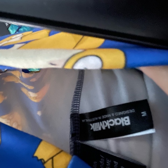Blackmilk Psyduck Pokémon Cuffed Shorts Medium - Picture 4 of 4